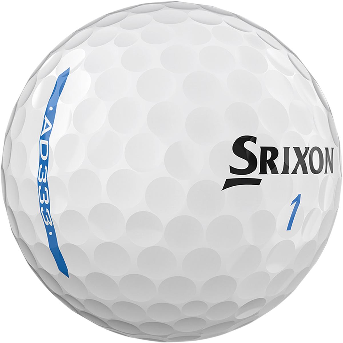 Srixon AD333 12-Pack Golfbolde White