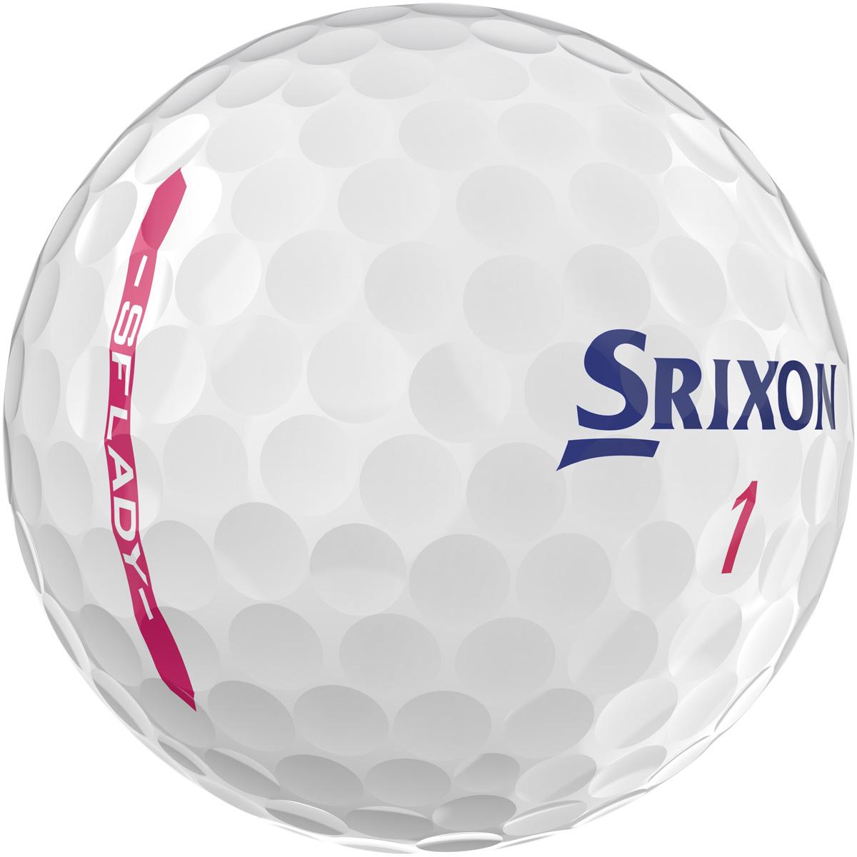 Srixon Soft Feel Lady 9 12-Pack Golfbolde White