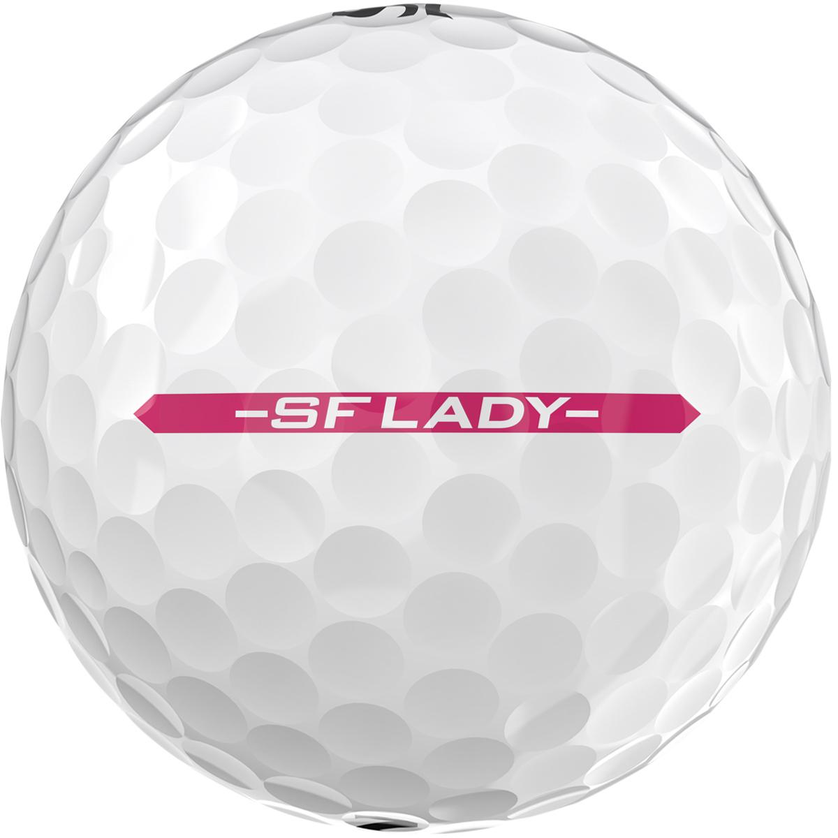 Srixon Soft Feel Lady 9 12-Pack Golfbolde White