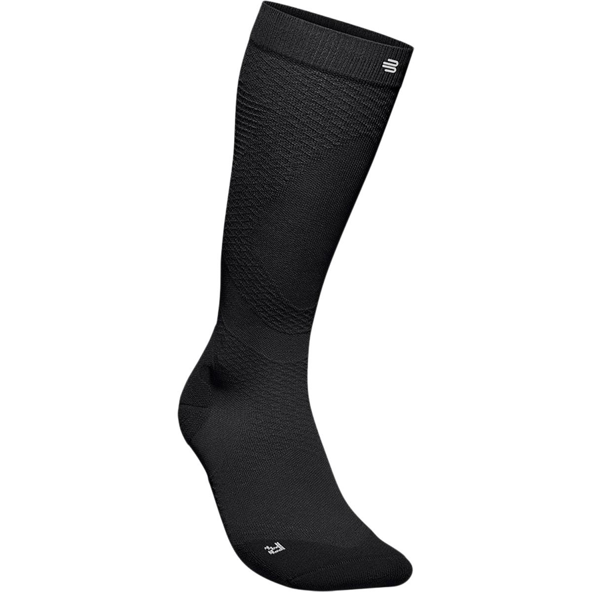 Bauerfeind Run Ultralight Kompresjons Løpesokker Black