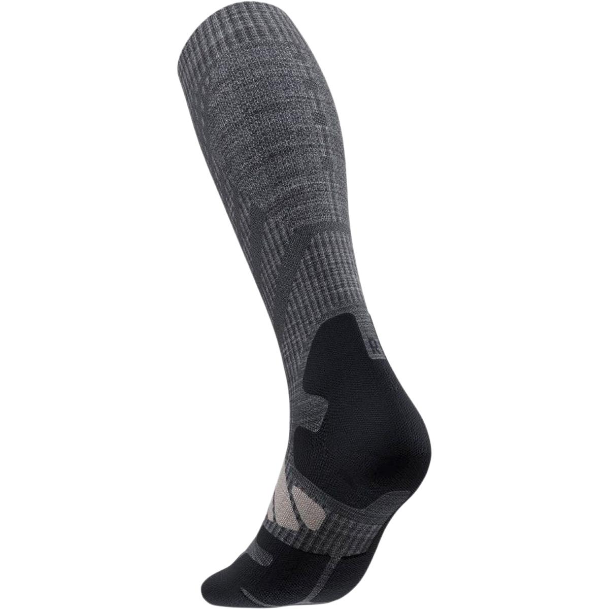 Bauerfeind Outdoor Merino Kompressionsstrømper Herre Lava grey