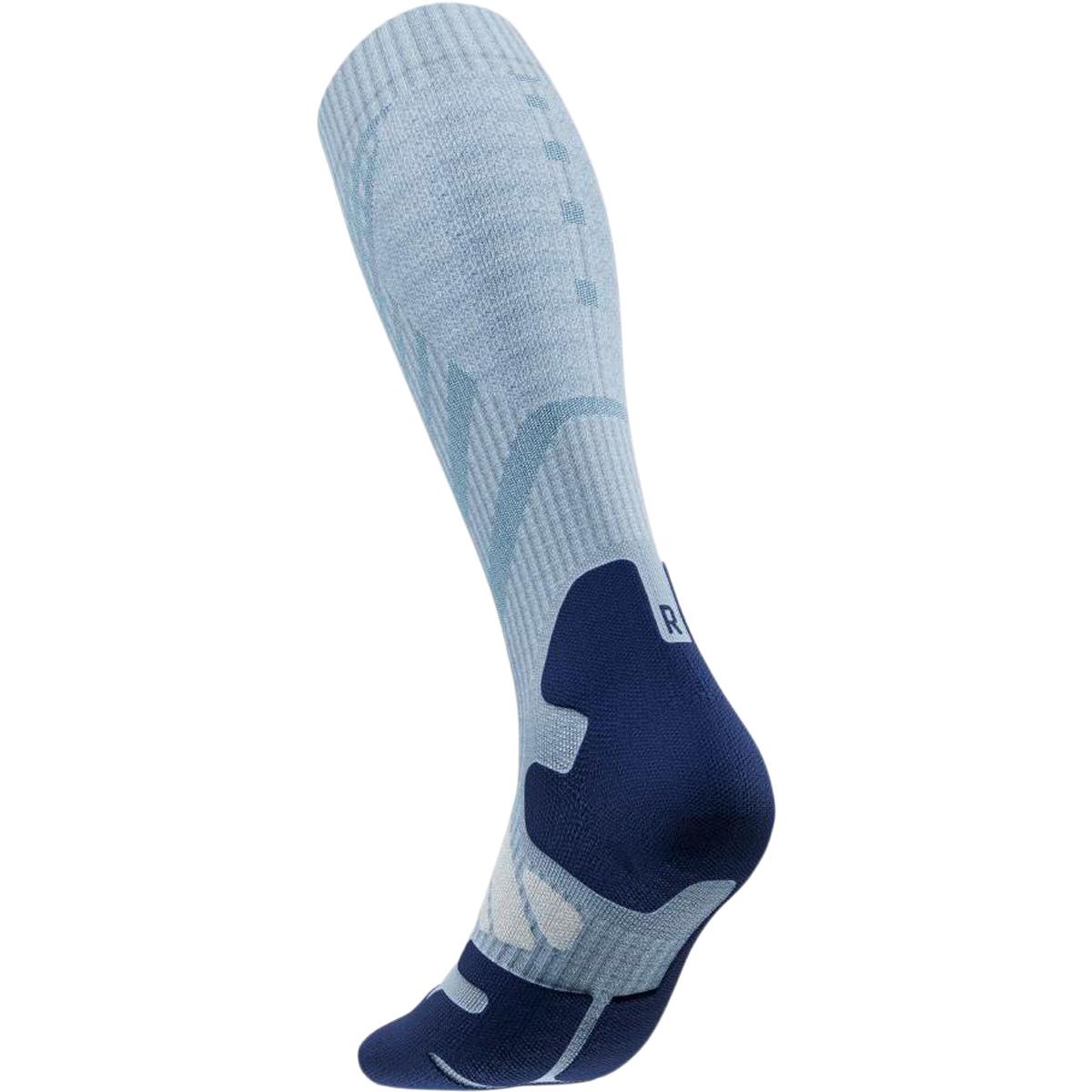 Bauerfeind Outdoor Merino Kompressionsstrømper Dame Sky blue