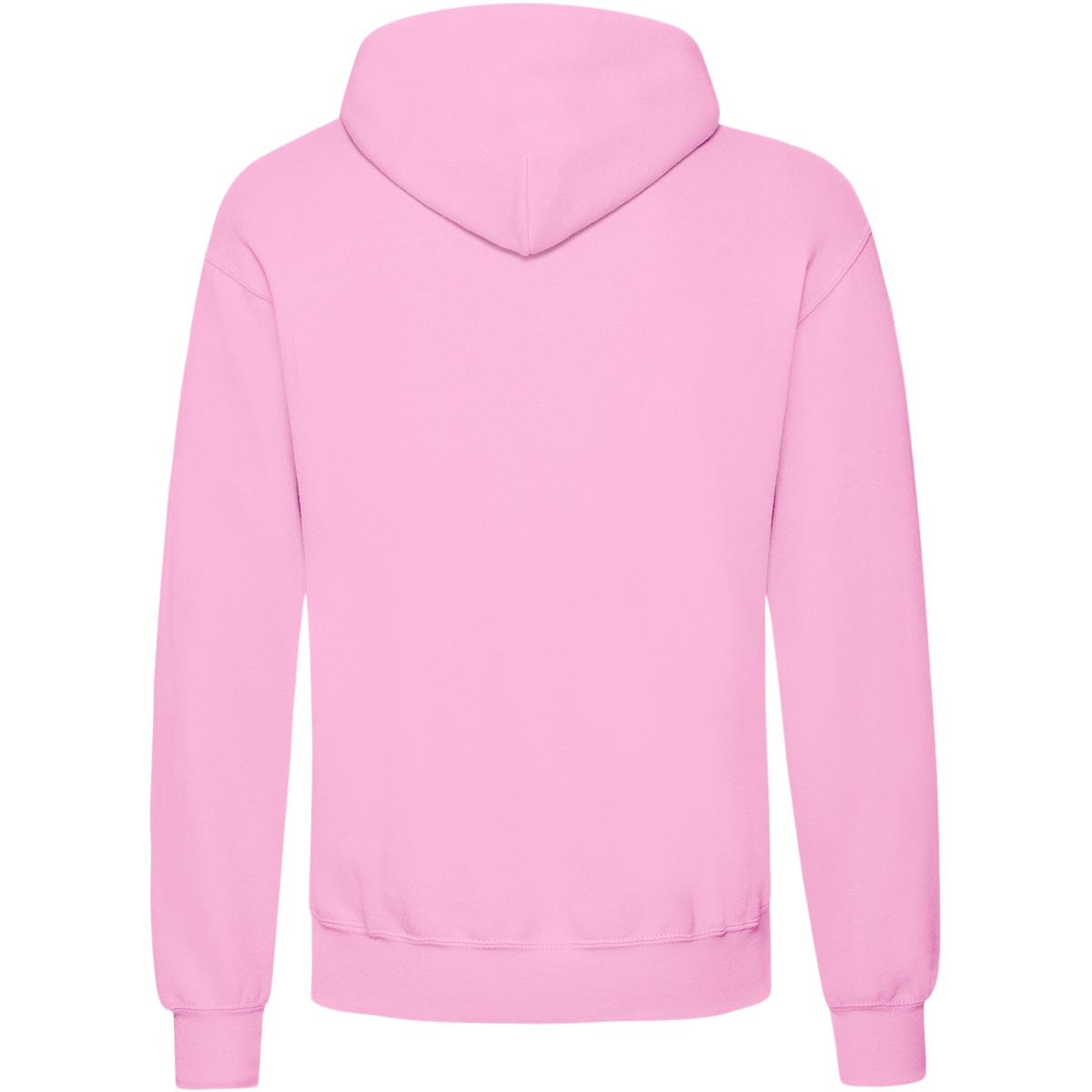 Fruit Of The Loom Classic Hættetrøje Unisex Light pink