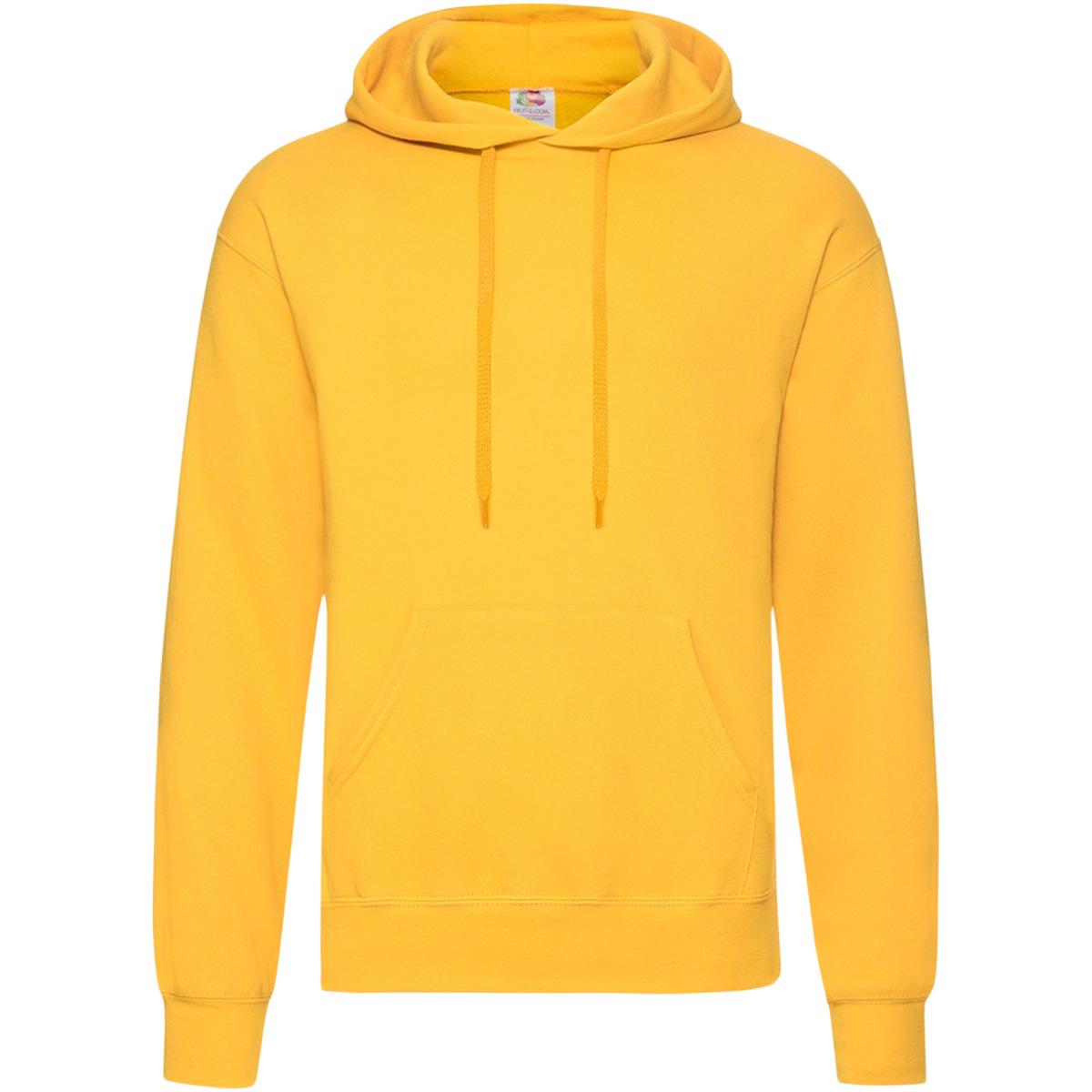 Fruit Of The Loom Classic Hettegenser Unisex Sunflower