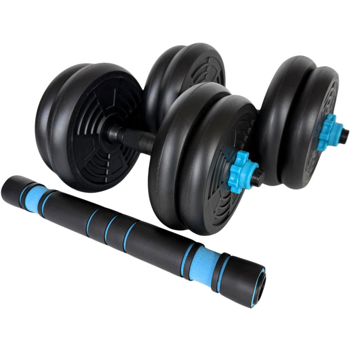 ASG 15 kg Vægtsæt Black/Petrol Blue