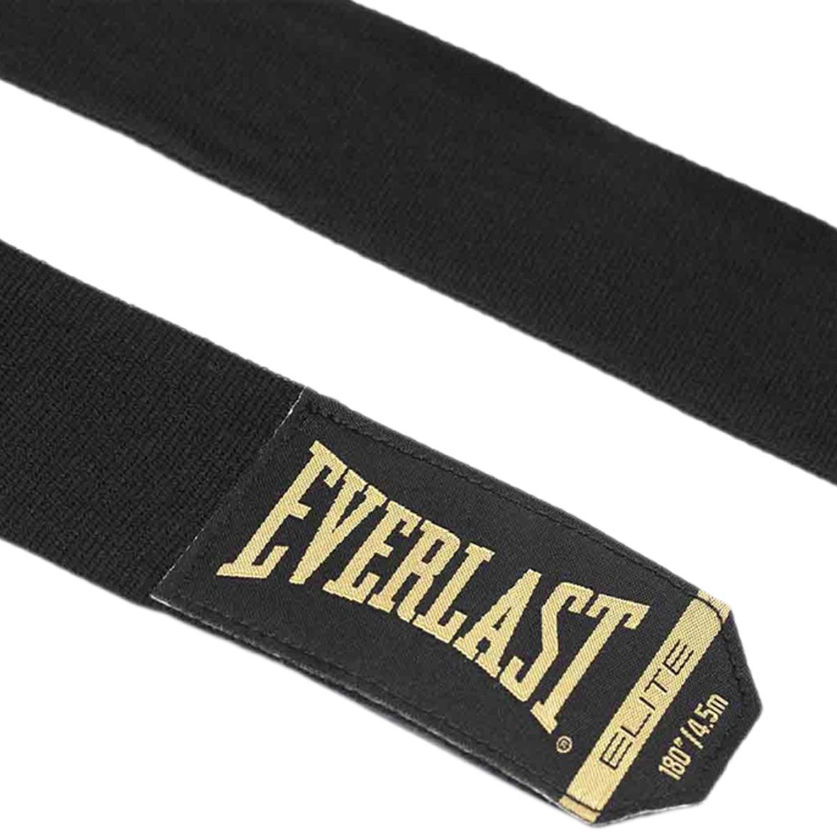 EVERLAST Elite 457 cm Hand Wraps Black