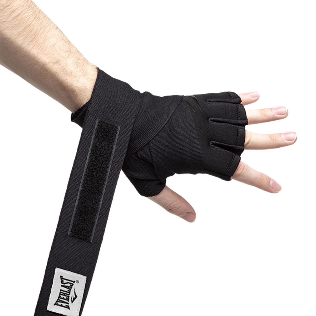 EVERLAST Evergel Fastwrap Hand Wraps Black
