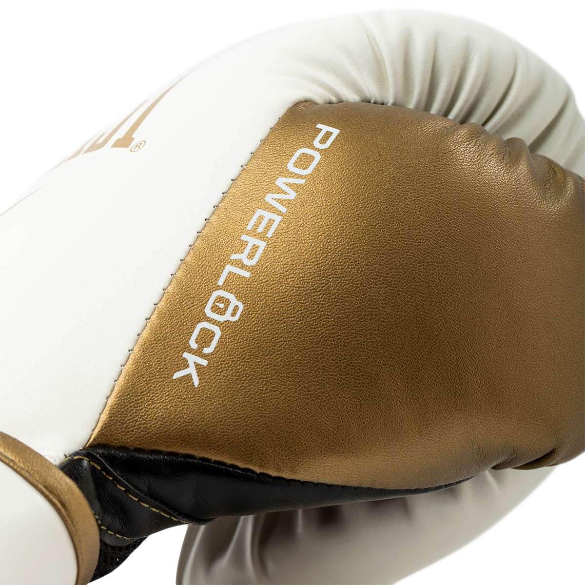 EVERLAST Powerlock 2r Training Boksehandsker White/gold