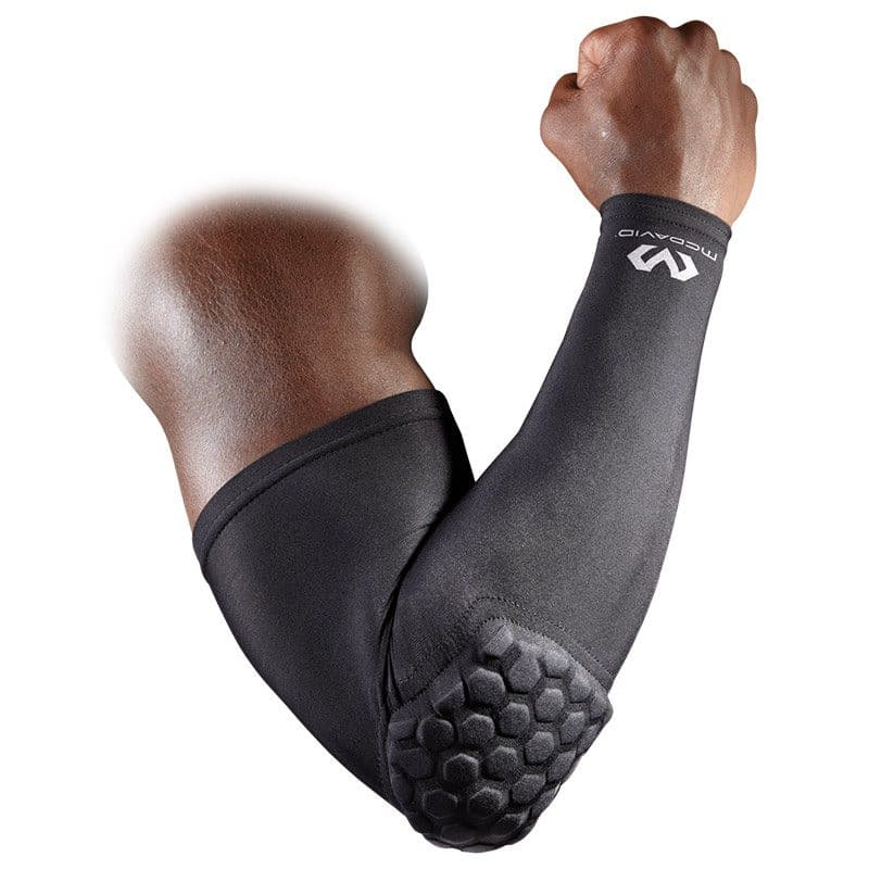 McDavid Hex Shooter Kompressionsærme M/Pude Black