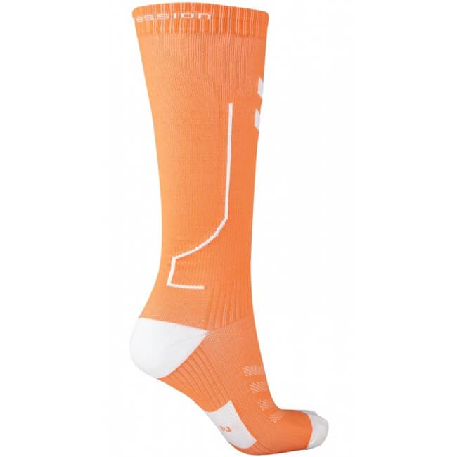 hummel Sports Kompressjonsstrømper SHOCKING ORANGE/WHITE