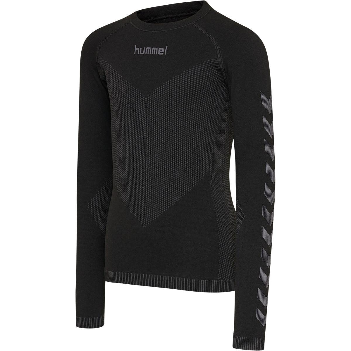 hummel First Seamless Baselayer Treningstrøye Barn BLACK