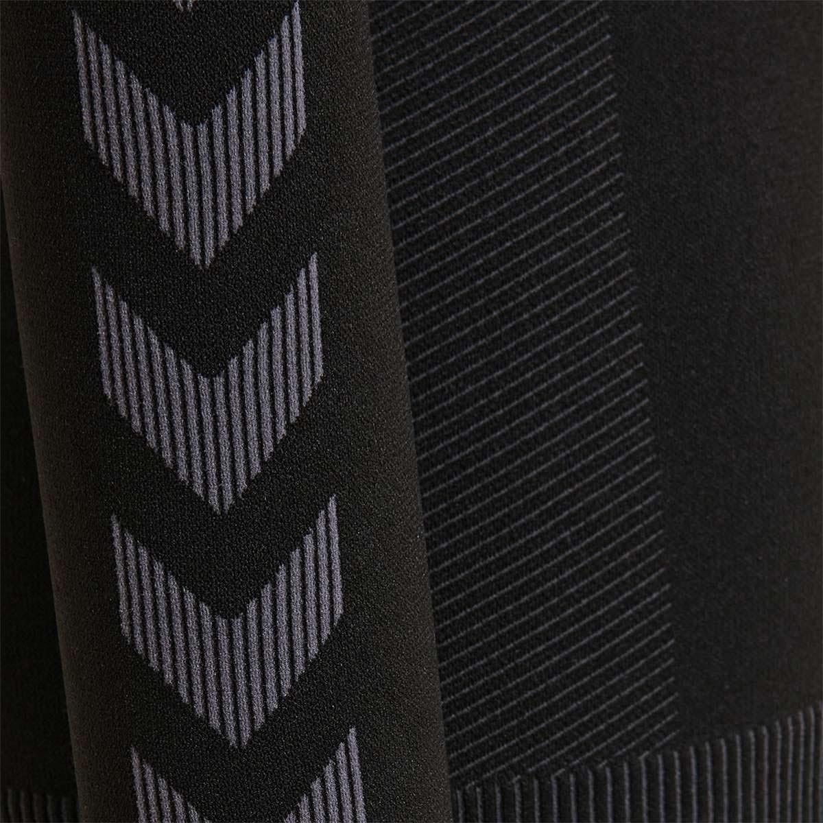 hummel First Seamless Baselayer Treningstrøye Barn BLACK
