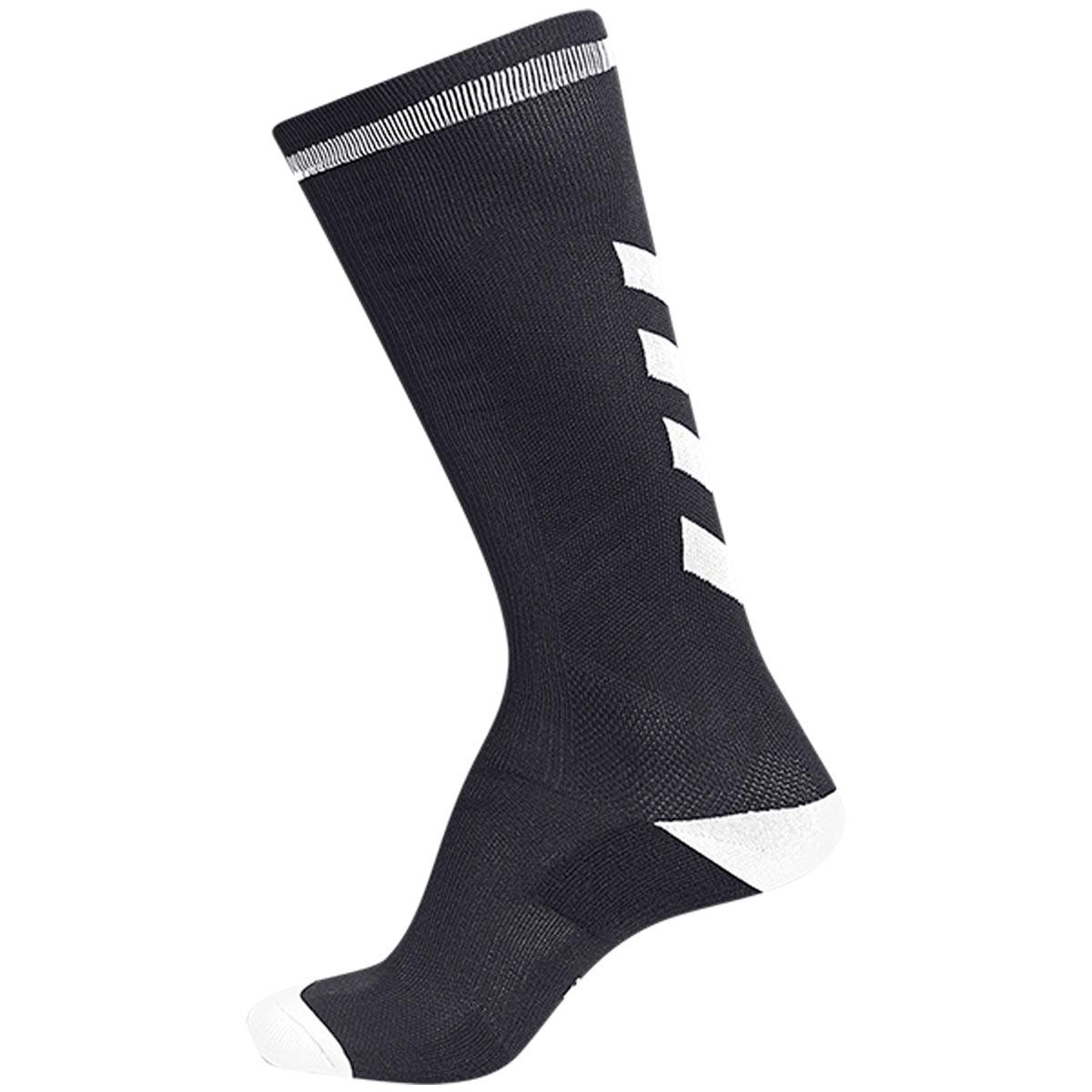 hummel Elite High Indoor Sportsstrømper BLACK/WHITE