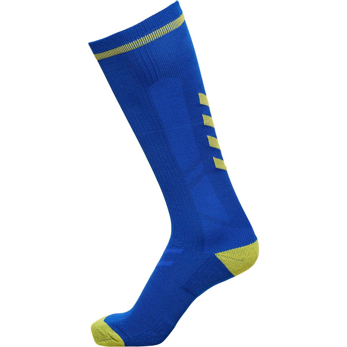 hummel Elite High Indoor Sportsstrømper TRUE BLUE/BLAZING YELLOW