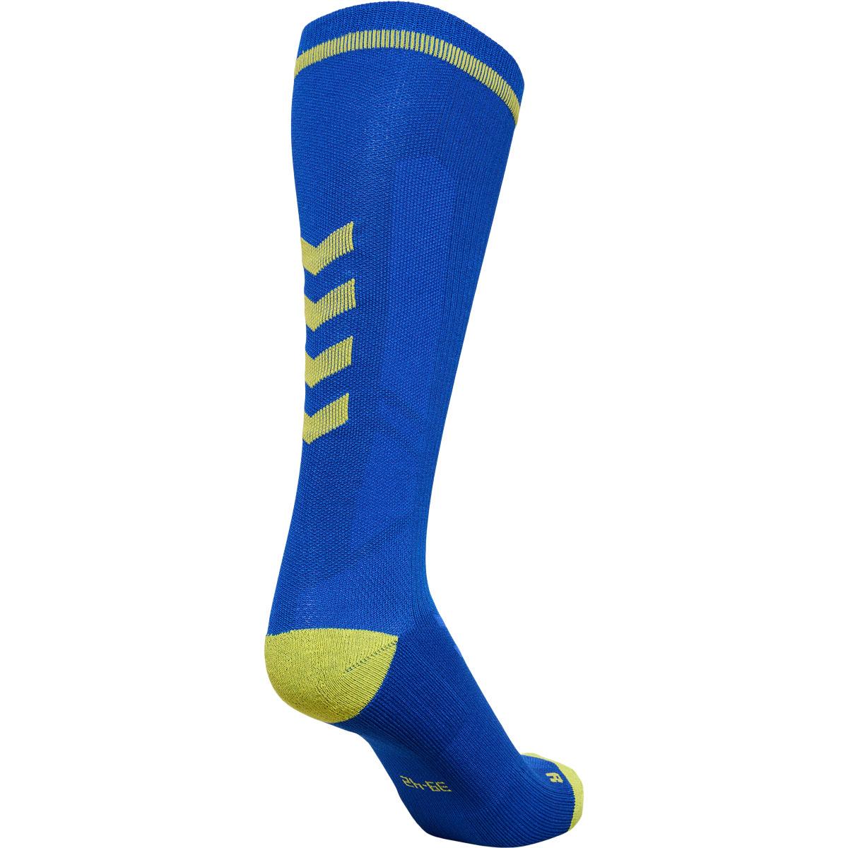 hummel Elite High Indoor Sportsstrømper TRUE BLUE/BLAZING YELLOW