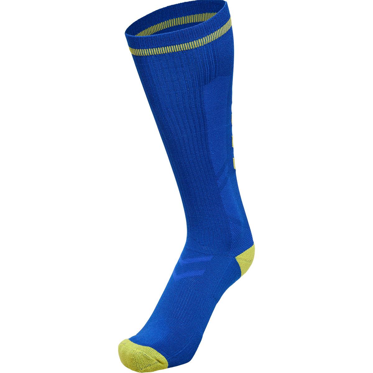 hummel Elite High Indoor Sportsstrømper TRUE BLUE/BLAZING YELLOW