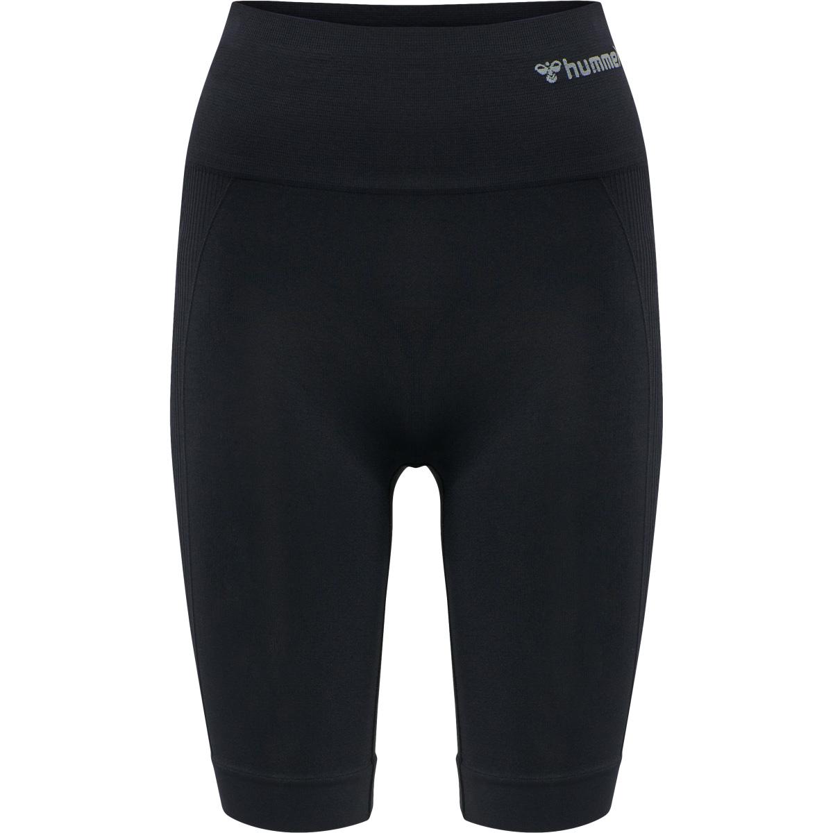 hummel Tif Seamless High Waist Korte Træningstights Dame BLACK