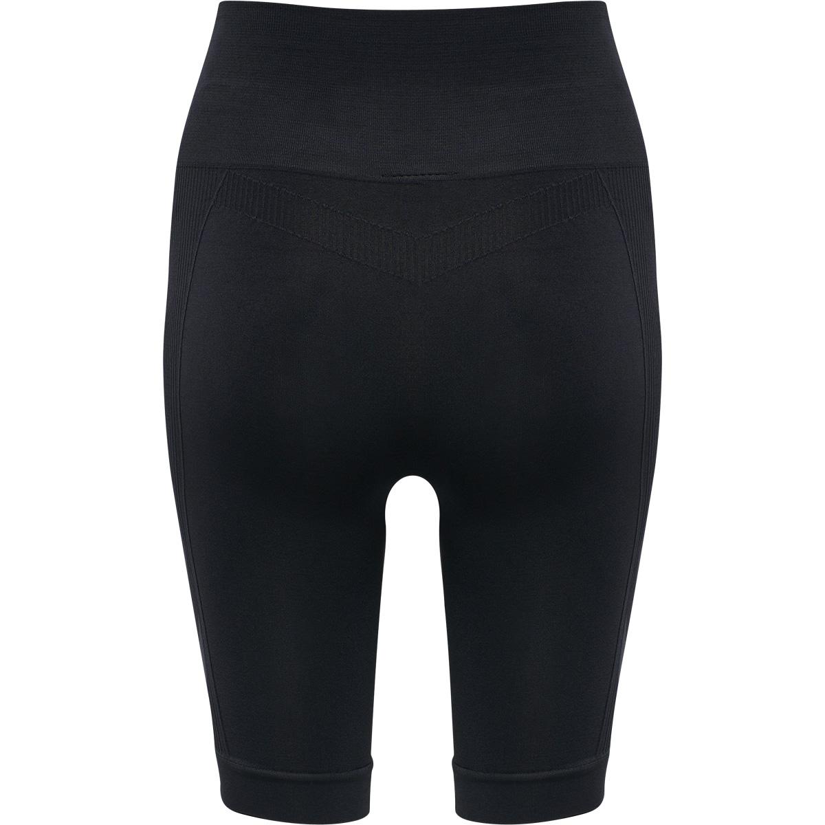 hummel Tif Seamless High Waist Korte Træningstights Dame BLACK