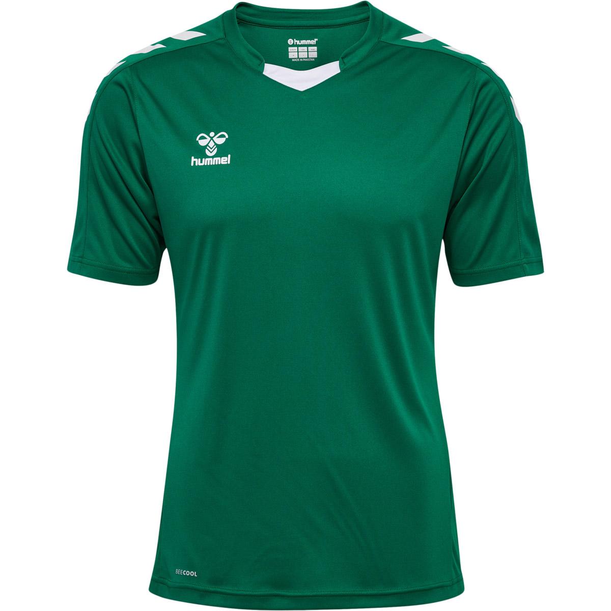 hummel Core XK Poly Trenings T-skjorte EVERGREEN