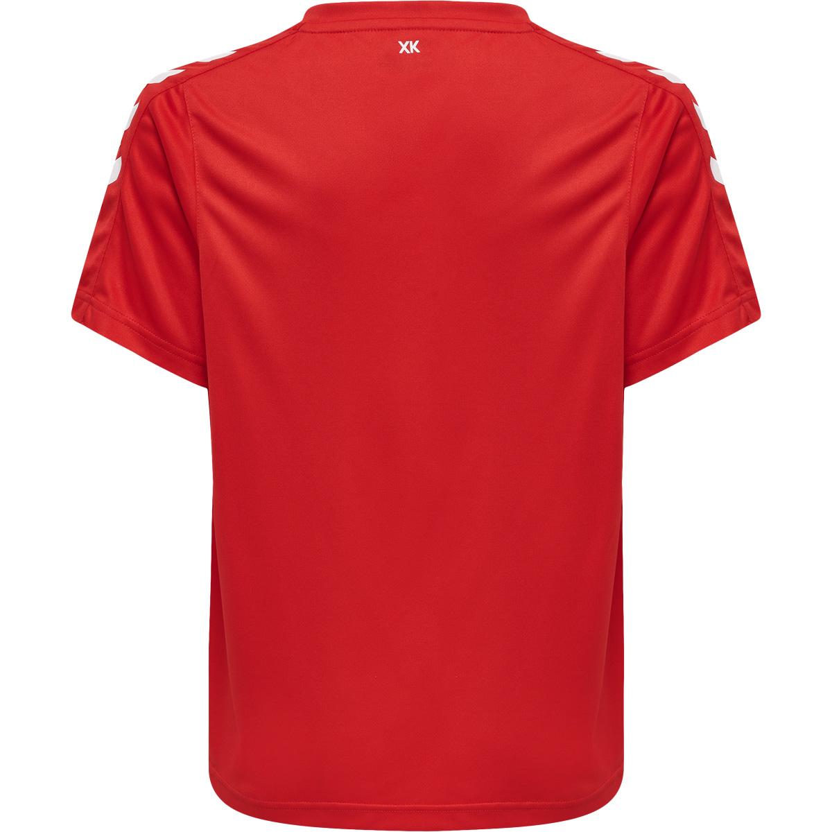 hummel Core XK Poly Trenings T-skjorte Barn TRUE RED