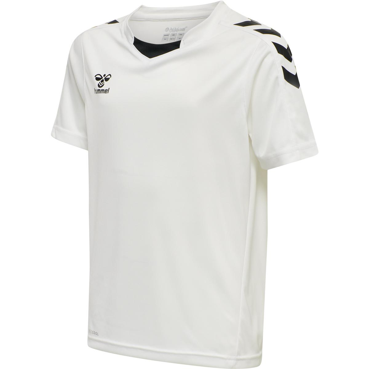 hummel Core XK Poly Trenings T-skjorte Barn WHITE
