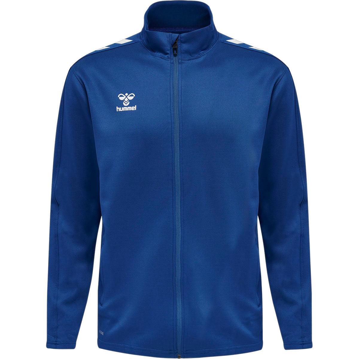 hummel Core XK Poly Full Zip Treningsgenser Herre TRUE BLUE