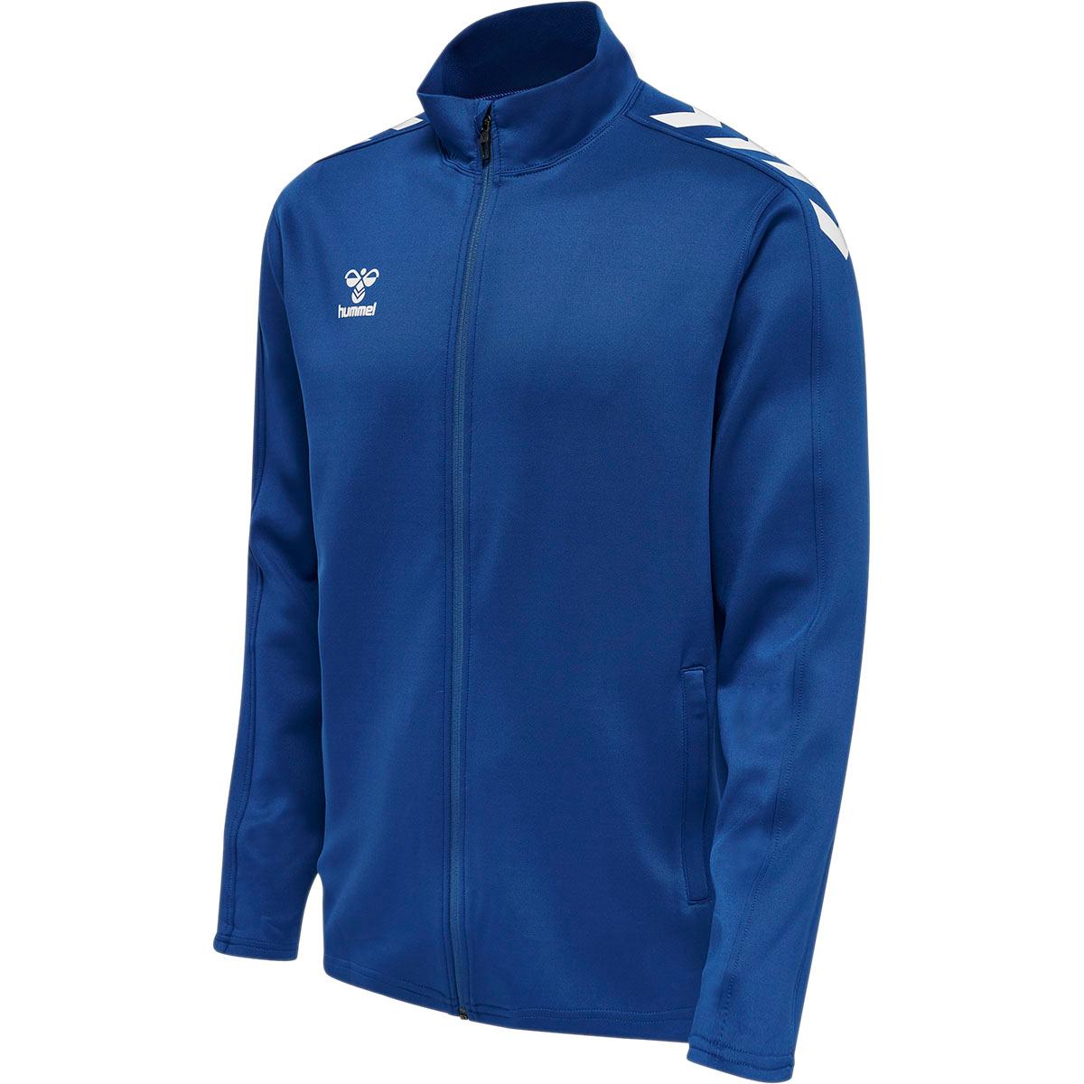 hummel Core XK Poly Full Zip Treningsgenser Herre TRUE BLUE