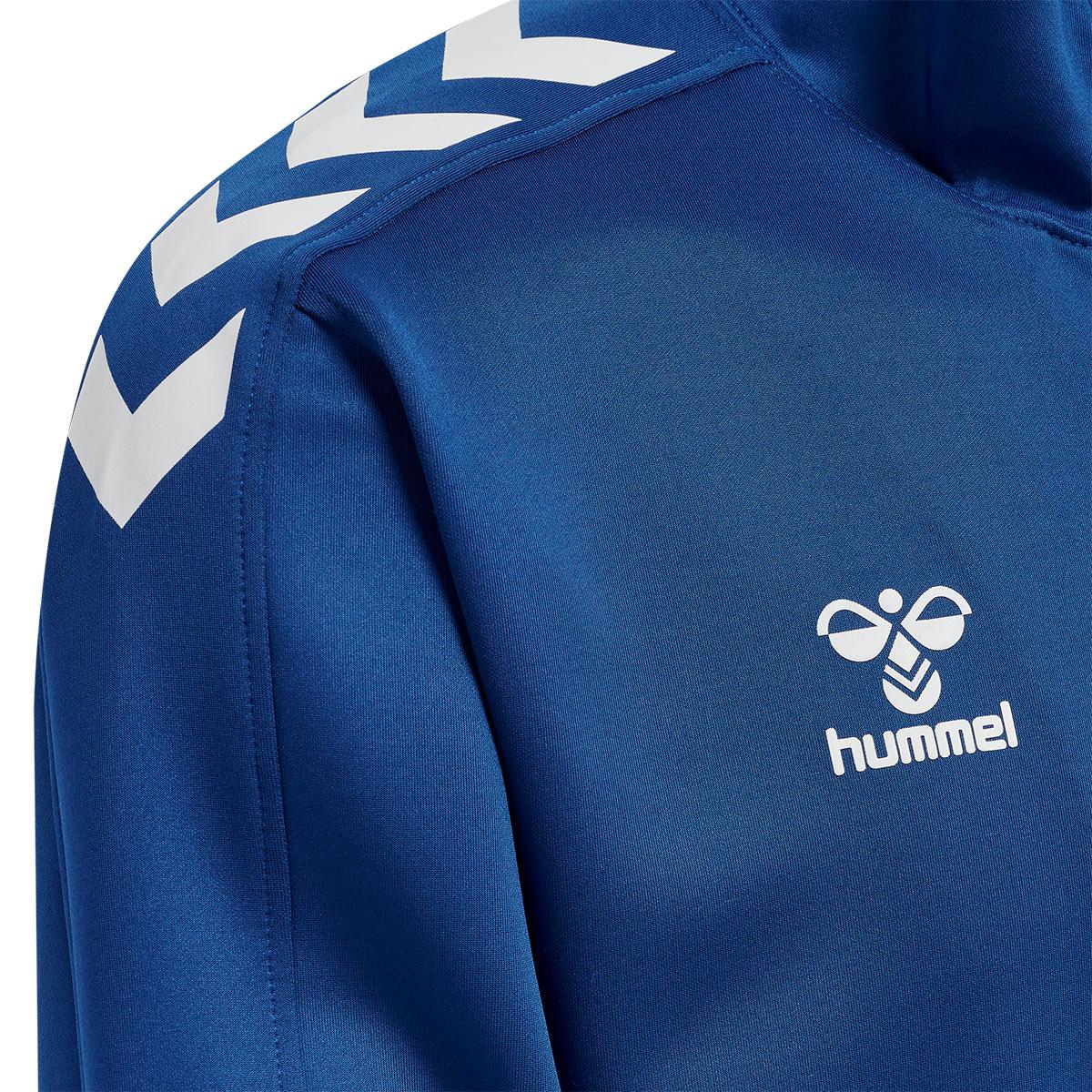 hummel Core XK Poly Full Zip Treningsgenser Herre TRUE BLUE