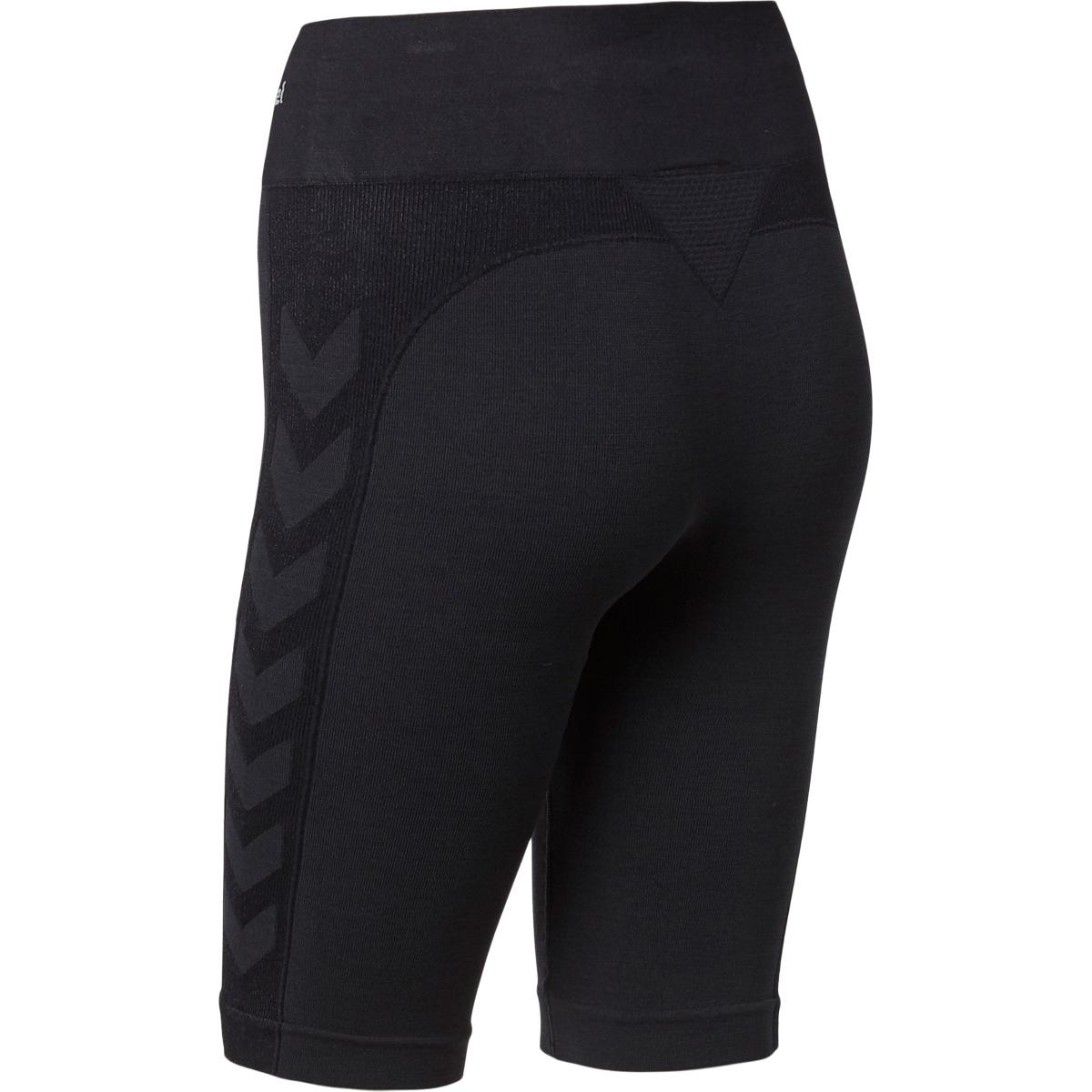 hummel Clea Seamless Korte Træningstights Dame BLACK MELANGE