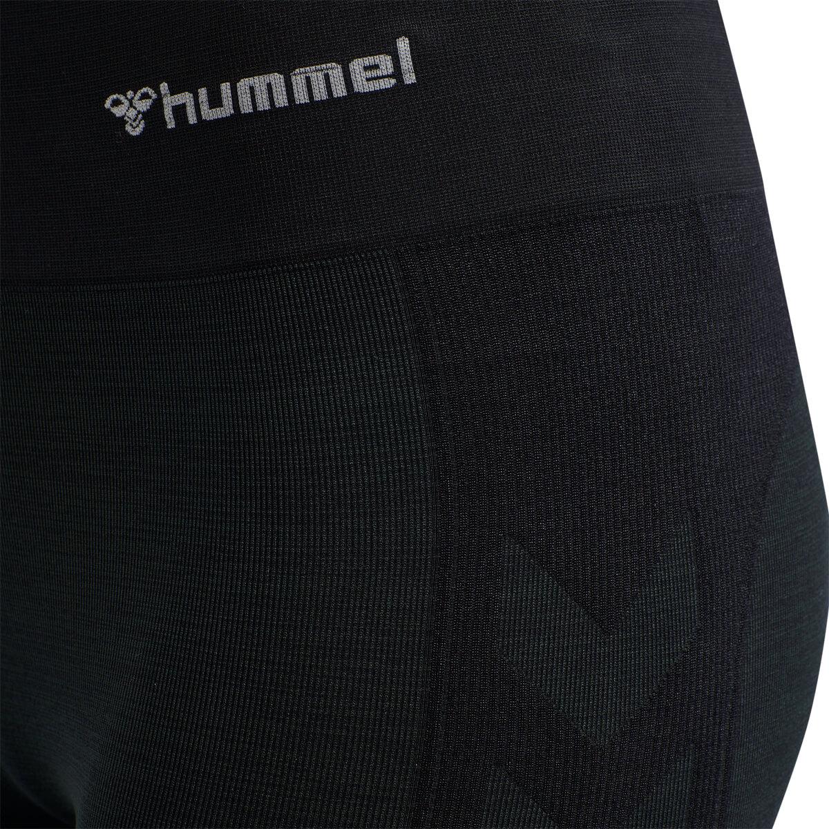 hummel Clea Seamless Korte Træningstights Dame BLACK MELANGE