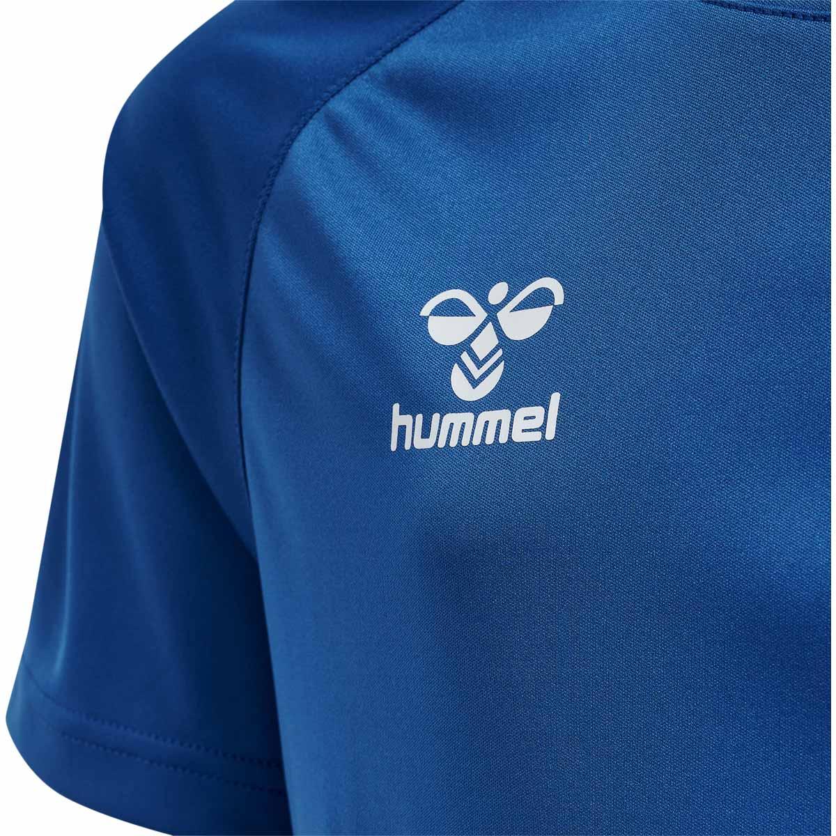 hummel Core XK Poly Trenings T-skjorte Barn TRUE BLUE