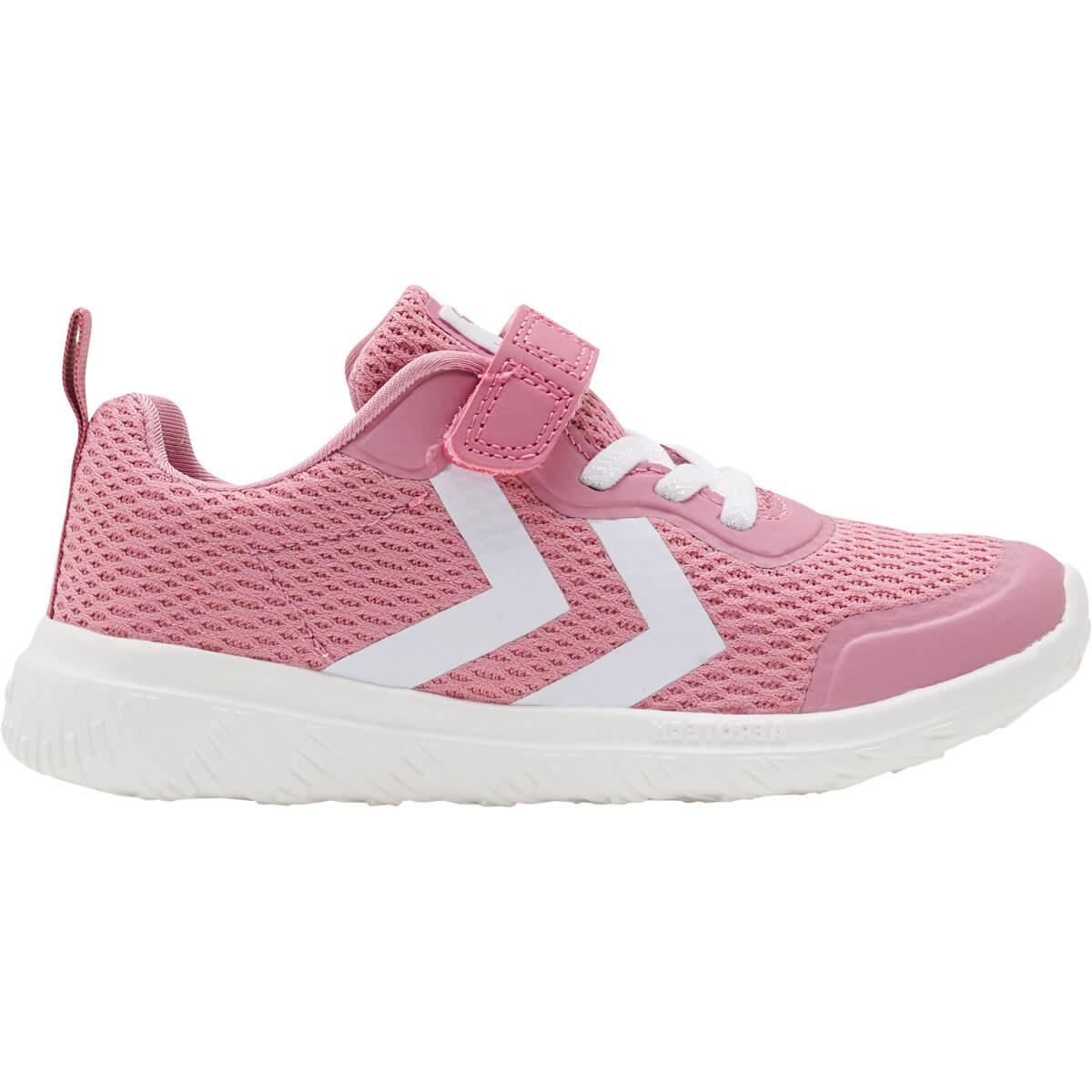 hummel Actus Recycled Velcro Sneakers Børn HEATHER ROSE