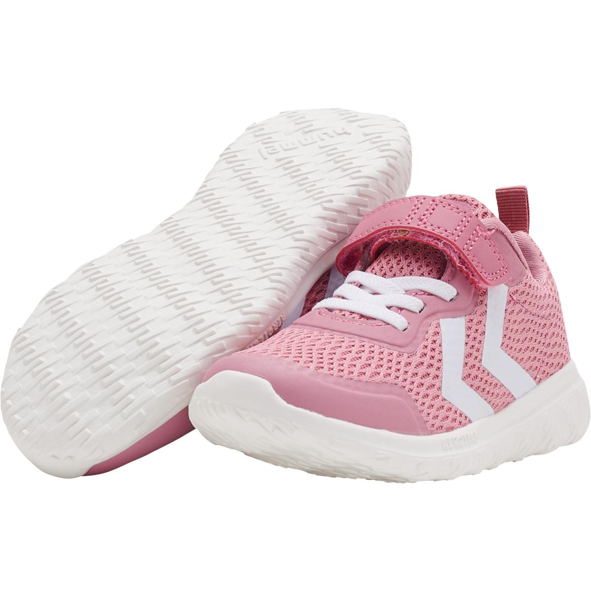 hummel Actus Recycled Velcro Sneakers Børn HEATHER ROSE