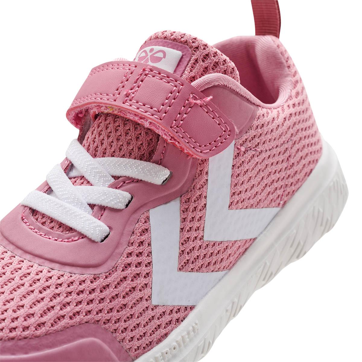 hummel Actus Recycled Velcro Sneakers Børn HEATHER ROSE