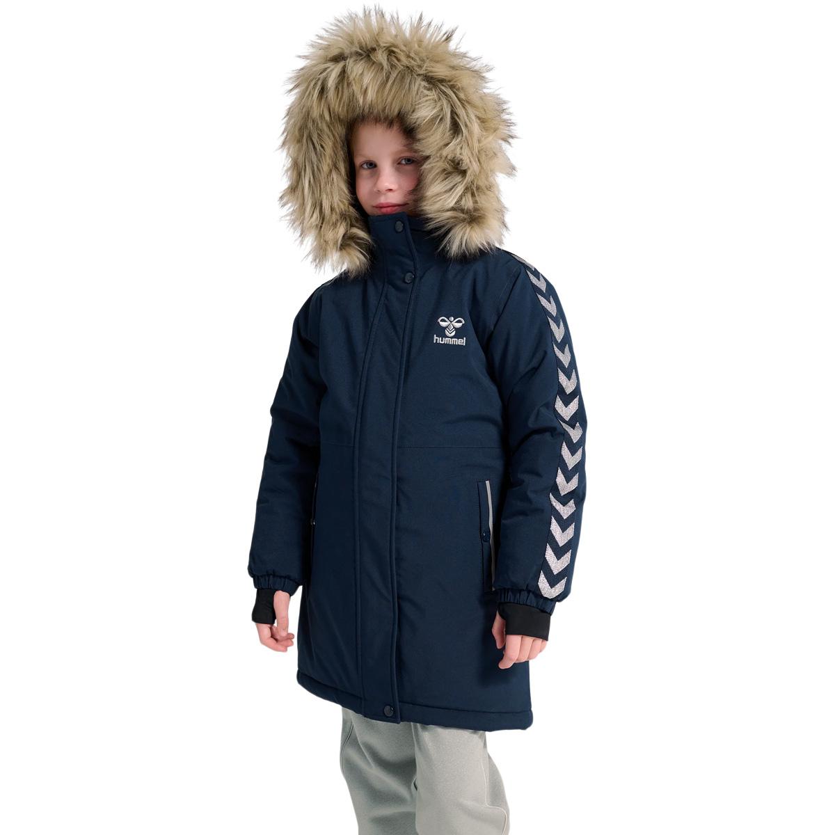 hummel Leaf Tex Parka Vinterjakke Børn BLACK IRIS