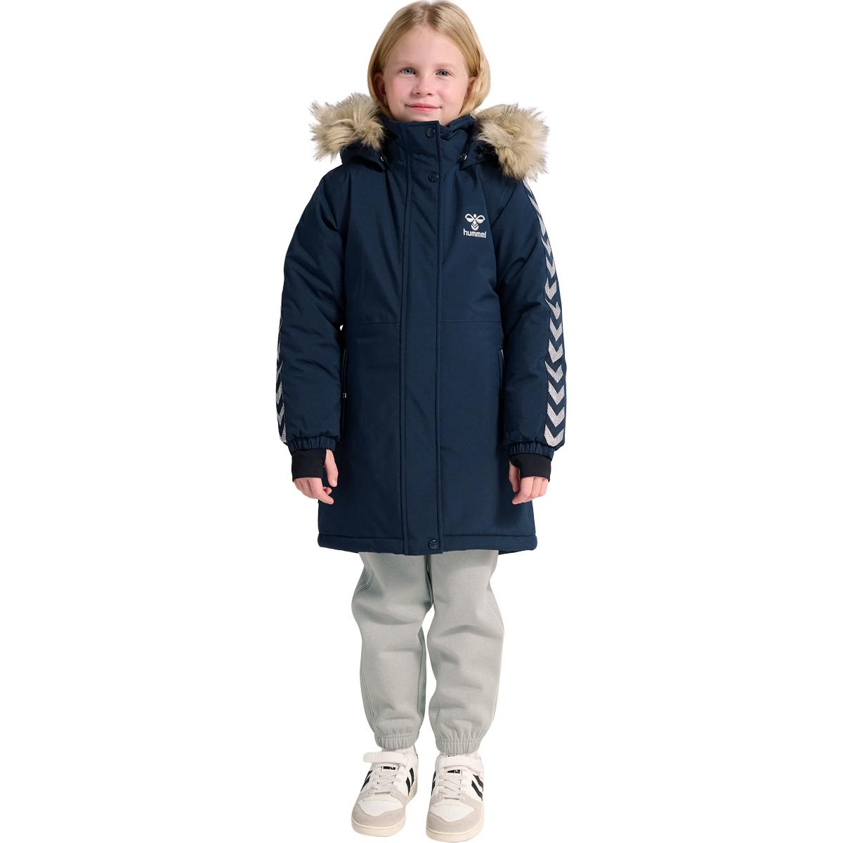 hummel Leaf Tex Parka Vinterjakke Børn BLACK IRIS