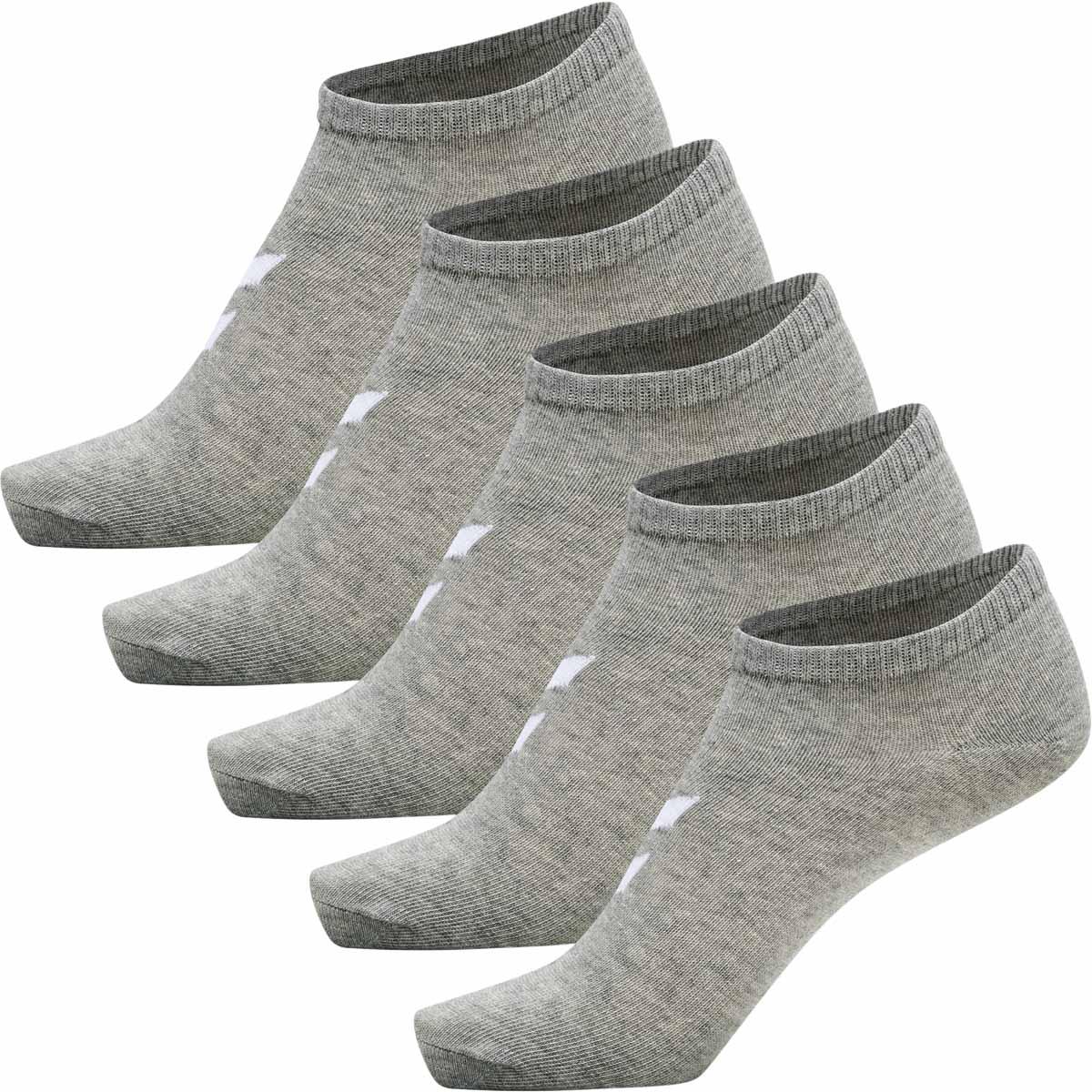 hummel Match Me 5-Pack Ankelstrømper GREY MELANGE