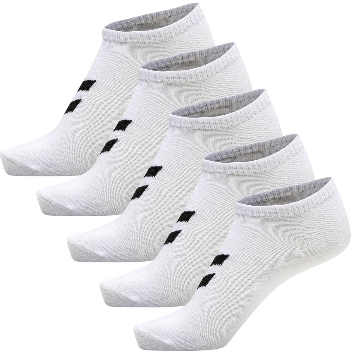 hummel Match Me 5-Pack Ankelstrømper BRIGHT WHITE