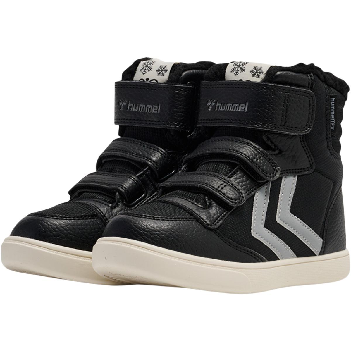 hummel Stadil Super Poly Velcro Vinterstøvler Børn BLACK/BLACK
