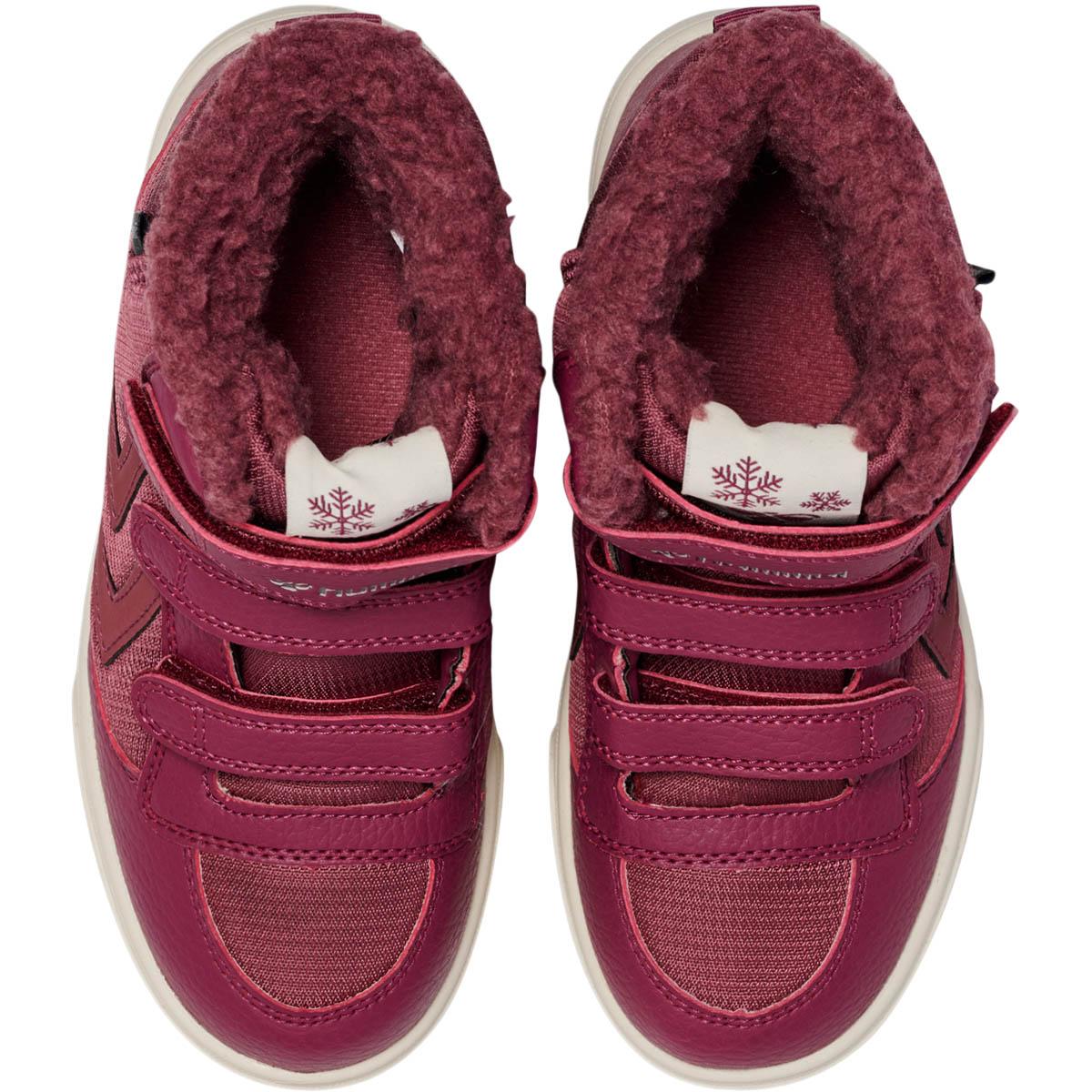 hummel Stadil Super Poly Velcro Vinterstøvler Børn HAWTHORN ROSE