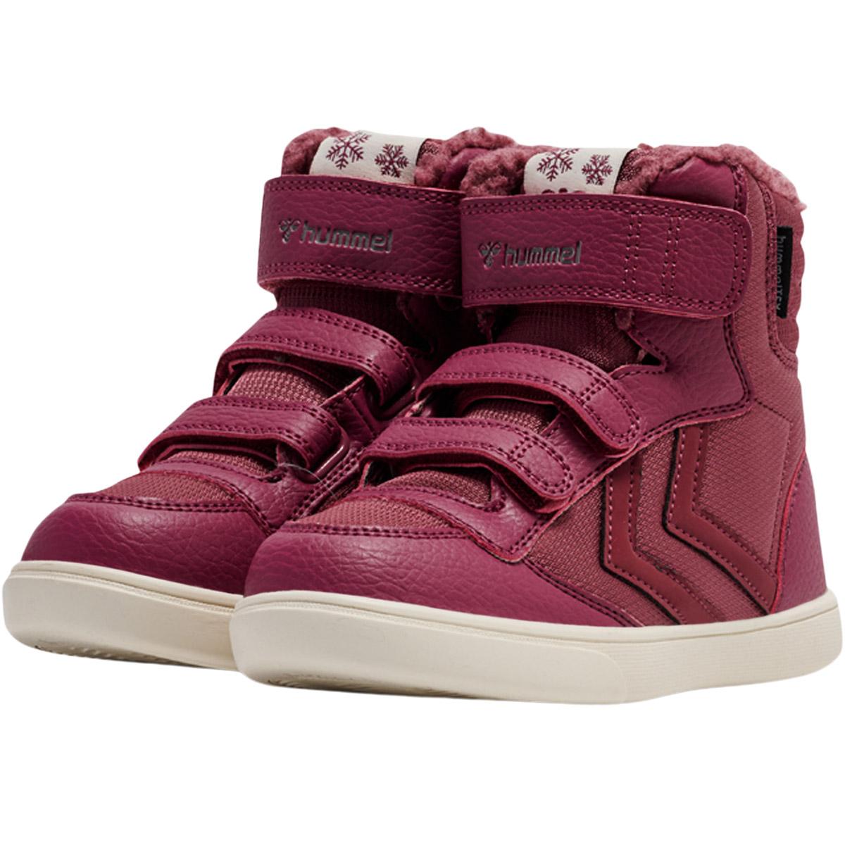 hummel Stadil Super Poly Velcro Vinterstøvler Børn HAWTHORN ROSE