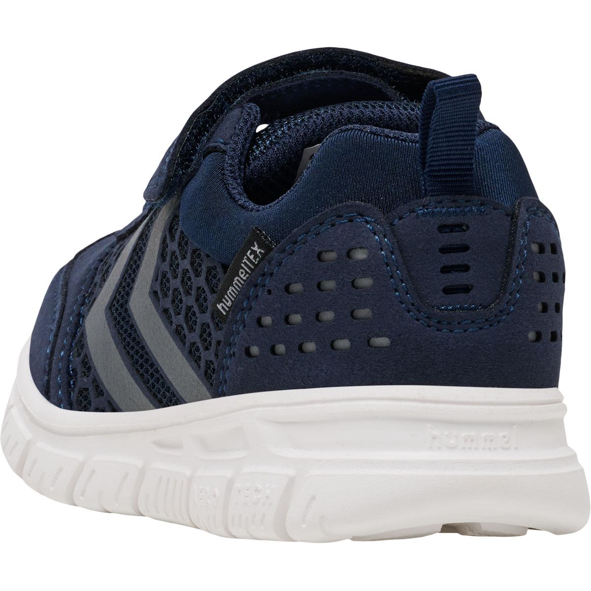 hummel Crosslite Dot 4 Tex Velcro Sneakers Børn BLACK IRIS
