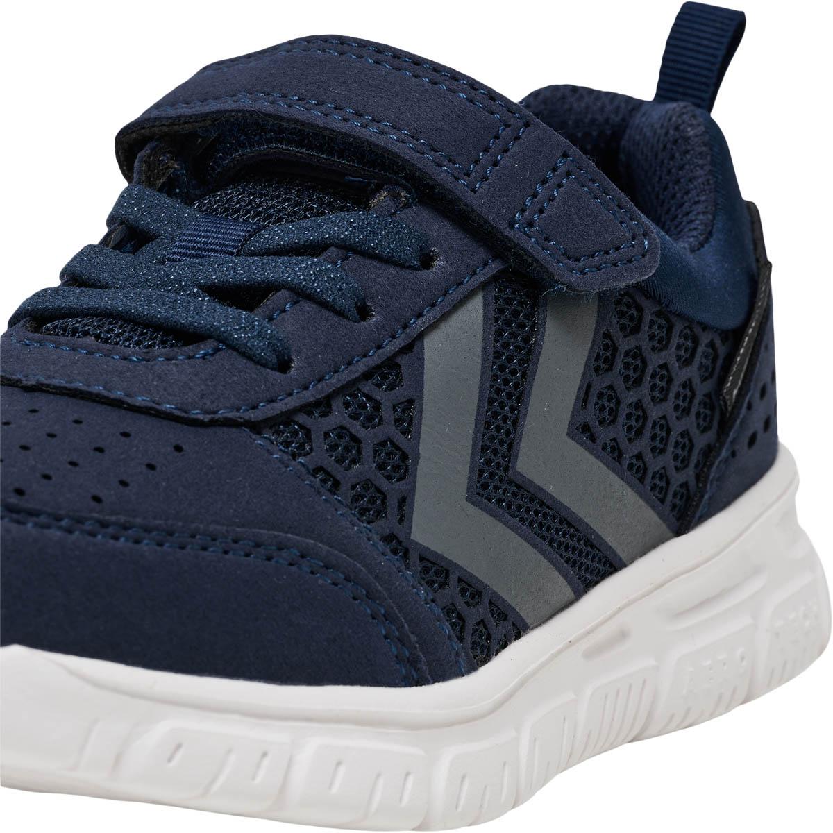hummel Crosslite Dot 4 Tex Velcro Sneakers Børn BLACK IRIS