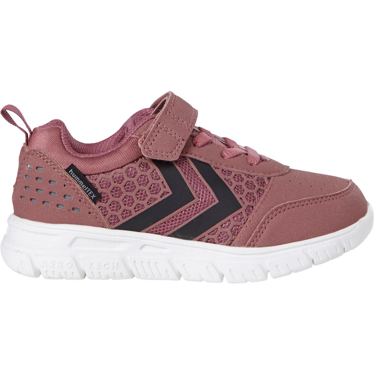 hummel Crosslite Dot 4 Tex Velcro Sneakers Børn ROSE