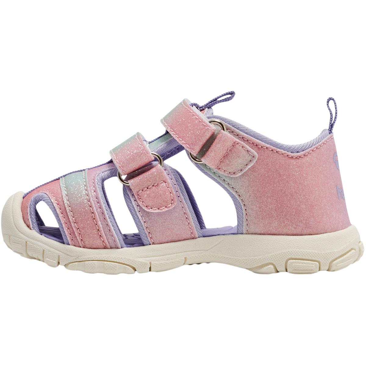hummel I Velcro Sandaler Børn Rose Glitter