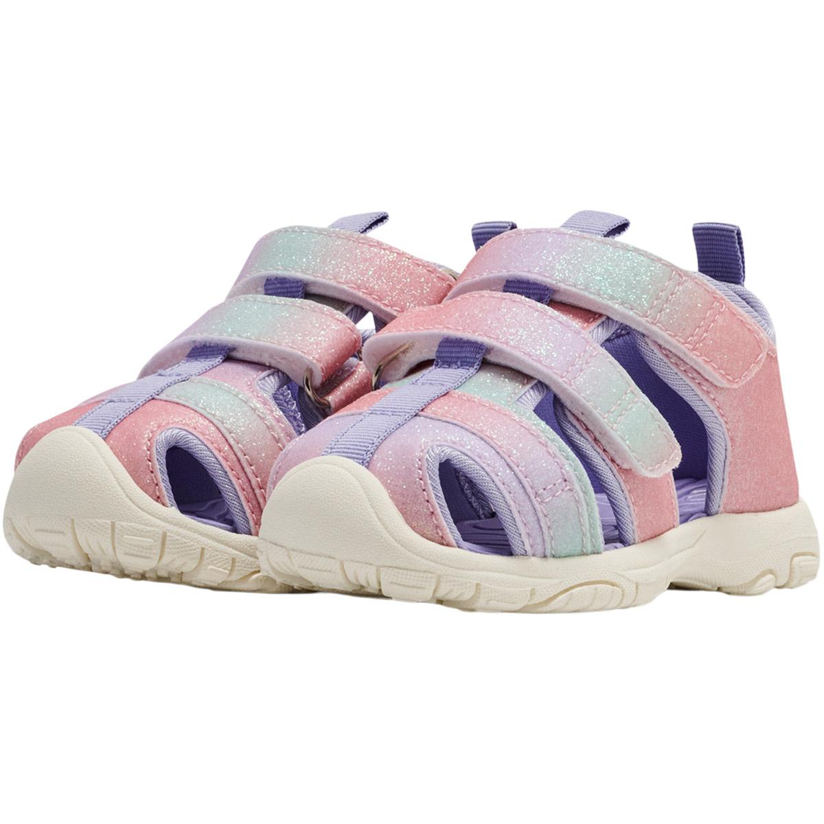 hummel I Velcro Sandaler Børn Rose Glitter