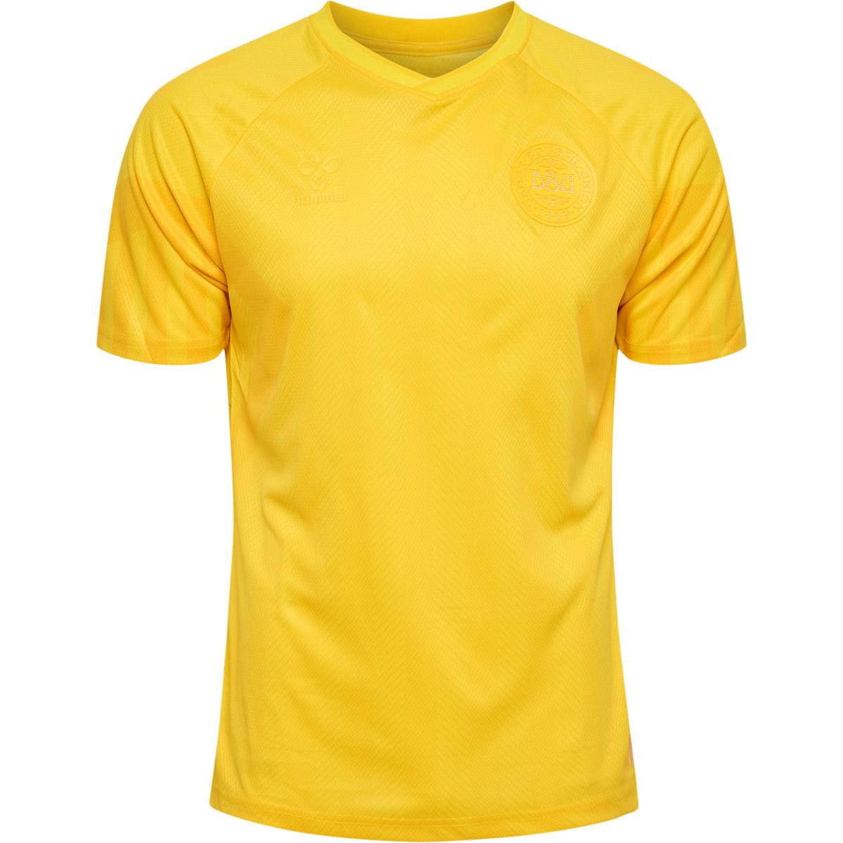 Danmark 22 Målmandstrøje SPORTS YELLOW