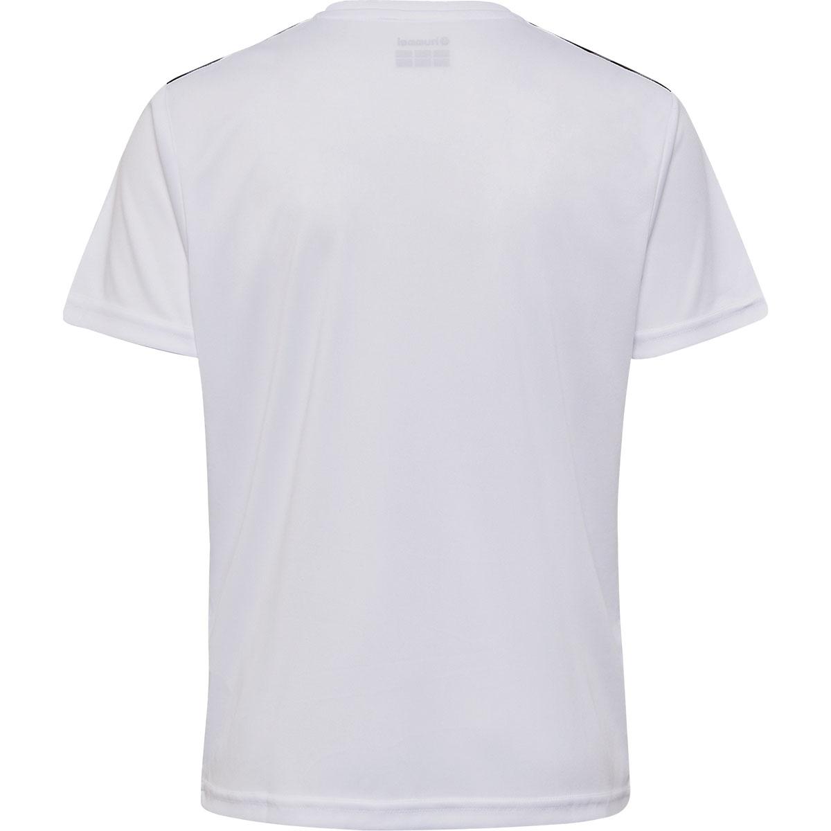 hummel Authentic Trenings T-skjorte Barn WHITE/TRUE BLUE