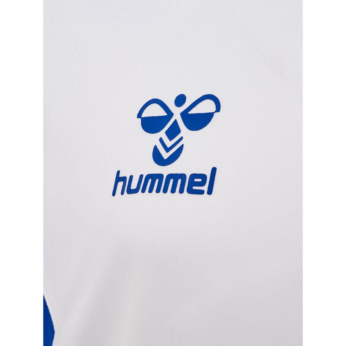 hummel Authentic Trenings T-skjorte Barn WHITE/TRUE BLUE