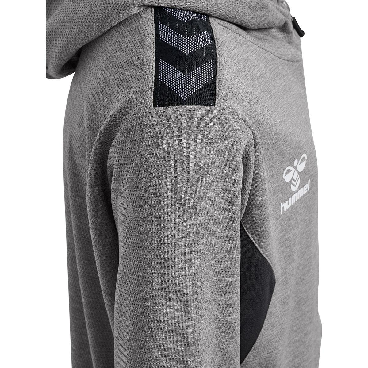 hummel Authentic Full Zip Hættetrøje Børn GREY MELANGE
